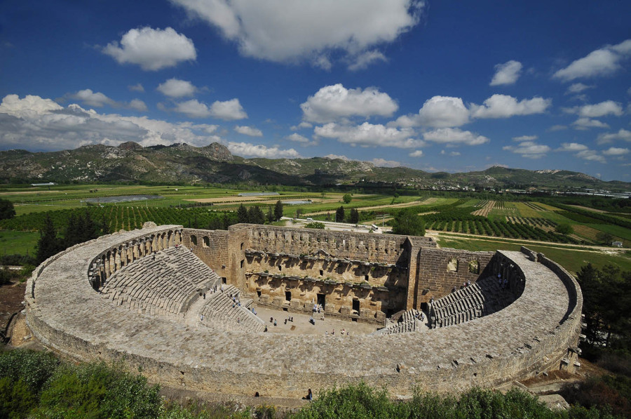 Aspendos Arkeologiska Plats